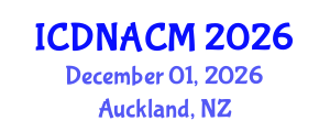 International Conference on DNA and Clinical Microbiology (ICDNACM) December 01, 2026 - Auckland, New Zealand International Conference on DNA and Clinical Microbiology (ICDNACM) December 01, 2026 - Auckland, New Zealand