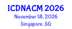 International Conference on DNA and Clinical Microbiology (ICDNACM) November 18, 2026 - Singapore, Singapore