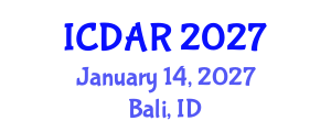 International Conference on Document Analysis and Recognition (ICDAR) January 14, 2027 - Bali, Indonesia International Conference on Document Analysis and Recognition (ICDAR) January 14, 2027 - Bali, Indonesia