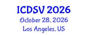 International Conference on Domestic and Sexual Violence (ICDSV) October 28, 2026 - Los Angeles, United States