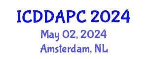 International Conference on Drug Design and Advanced Pharmaceutical Chemistry (ICDDAPC) May 02, 2024 - Amsterdam, Netherlands