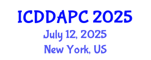 International Conference on Drug Design and Advanced Pharmaceutical Chemistry (ICDDAPC) July 12, 2025 - New York, United States