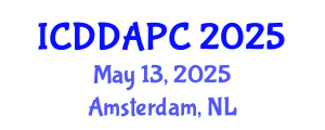 International Conference on Drug Design and Advanced Pharmaceutical Chemistry (ICDDAPC) May 13, 2025 - Amsterdam, Netherlands