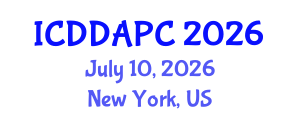 International Conference on Drug Design and Advanced Pharmaceutical Chemistry (ICDDAPC) July 10, 2026 - New York, United States International Conference on Drug Design and Advanced Pharmaceutical Chemistry (ICDDAPC) July 10, 2026 - New York, United States