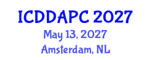 International Conference on Drug Design and Advanced Pharmaceutical Chemistry (ICDDAPC) May 13, 2027 - Amsterdam, Netherlands International Conference on Drug Design and Advanced Pharmaceutical Chemistry (ICDDAPC) May 13, 2027 - Amsterdam, Netherlands