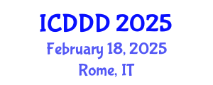 International Conference on Drug Discovery and Development (ICDDD) February 18, 2025 - Rome, Italy