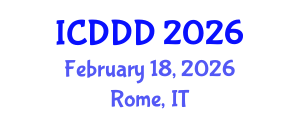 International Conference on Drug Discovery and Development (ICDDD) February 18, 2026 - Rome, Italy