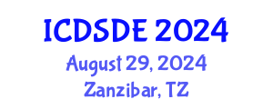 International Conference on Dynamical Systems and Differential Equations (ICDSDE) August 29, 2024 - Zanzibar, Tanzania