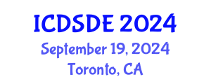 International Conference on Dynamical Systems and Differential Equations (ICDSDE) September 19, 2024 - Toronto, Canada
