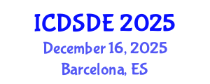 International Conference on Dynamical Systems and Differential Equations (ICDSDE) December 16, 2025 - Barcelona, Spain
