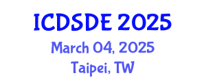 International Conference on Dynamical Systems and Differential Equations (ICDSDE) March 04, 2025 - Taipei, Taiwan
