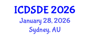 International Conference on Dynamical Systems and Differential Equations (ICDSDE) January 28, 2026 - Sydney, Australia