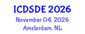 International Conference on Dynamical Systems and Differential Equations (ICDSDE) November 04, 2026 - Amsterdam, Netherlands