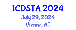 International Conference on Dynamical Systems:Theory and Applications (ICDSTA) July 29, 2024 - Vienna, Austria
