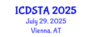 International Conference on Dynamical Systems:Theory and Applications (ICDSTA) July 29, 2025 - Vienna, Austria