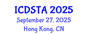 International Conference on Dynamical Systems:Theory and Applications (ICDSTA) September 27, 2025 - Hong Kong, China
