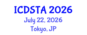 International Conference on Dynamical Systems:Theory and Applications (ICDSTA) July 22, 2026 - Tokyo, Japan