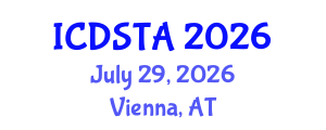 International Conference on Dynamical Systems:Theory and Applications (ICDSTA) July 29, 2026 - Vienna, Austria