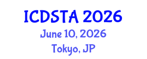 International Conference on Dynamical Systems:Theory and Applications (ICDSTA) June 10, 2026 - Tokyo, Japan