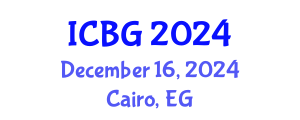 International Conference on e-Business and e-Government (ICBG) December 16, 2024 - Cairo, Egypt
