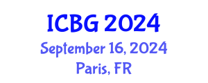 International Conference on e-Business and e-Government (ICBG) September 16, 2024 - Paris, France