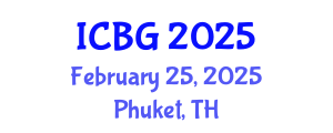 International Conference on e-Business and e-Government (ICBG) February 25, 2025 - Phuket, Thailand