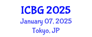International Conference on e-Business and e-Government (ICBG) January 07, 2025 - Tokyo, Japan