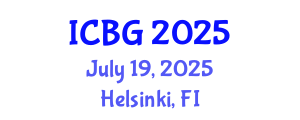 International Conference on e-Business and e-Government (ICBG) July 19, 2025 - Helsinki, Finland