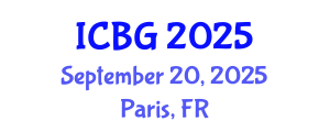 International Conference on e-Business and e-Government (ICBG) September 20, 2025 - Paris, France