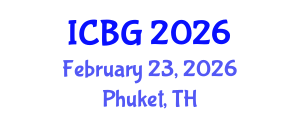 International Conference on e-Business and e-Government (ICBG) February 23, 2026 - Phuket, Thailand International Conference on e-Business and e-Government (ICBG) February 23, 2026 - Phuket, Thailand