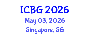 International Conference on e-Business and e-Government (ICBG) May 03, 2026 - Singapore, Singapore