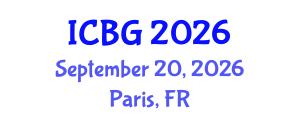 International Conference on e-Business and e-Government (ICBG) September 20, 2026 - Paris, France