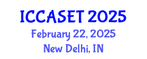 International Conference on E-commerce, E-administration, E-society, E-education and E-technology (ICCASET) February 22, 2025 - New Delhi, India