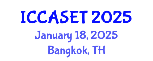 International Conference on E-commerce, E-administration, E-society, E-education and E-technology (ICCASET) January 18, 2025 - Bangkok, Thailand