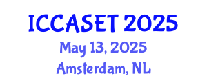 International Conference on E-commerce, E-administration, E-society, E-education and E-technology (ICCASET) May 13, 2025 - Amsterdam, Netherlands