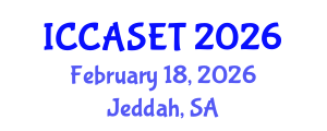 International Conference on E-commerce, E-administration, E-society, E-education and E-technology (ICCASET) February 18, 2026 - Jeddah, Saudi Arabia