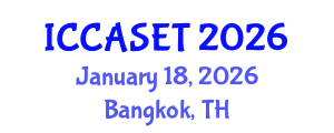International Conference on E-commerce, E-administration, E-society, E-education and E-technology (ICCASET) January 18, 2026 - Bangkok, Thailand