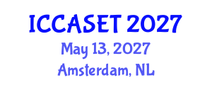 International Conference on E-commerce, E-administration, E-society, E-education and E-technology (ICCASET) May 13, 2027 - Amsterdam, Netherlands International Conference on E-commerce, E-administration, E-society, E-education and E-technology (ICCASET) May 13, 2027 - Amsterdam, Netherlands