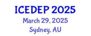 International Conference on e-Democracy and e-Participation (ICEDEP) March 29, 2025 - Sydney, Australia