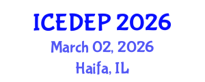 International Conference on e-Democracy and e-Participation (ICEDEP) March 02, 2026 - Haifa, Israel International Conference on e-Democracy and e-Participation (ICEDEP) March 02, 2026 - Haifa, Israel