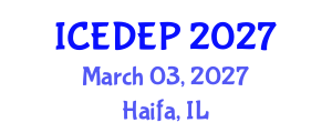 International Conference on e-Democracy and e-Participation (ICEDEP) March 03, 2027 - Haifa, Israel International Conference on e-Democracy and e-Participation (ICEDEP) March 03, 2027 - Haifa, Israel