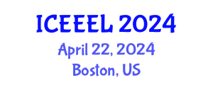 International Conference on e-Education and e-Learning (ICEEEL) April 22, 2024 - Boston, United States