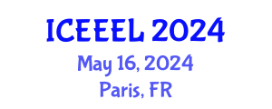 International Conference on e-Education and e-Learning (ICEEEL) May 16, 2024 - Paris, France