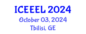 International Conference on e-Education and e-Learning (ICEEEL) October 03, 2024 - Tbilisi, Georgia