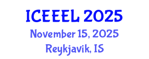 International Conference on e-Education and e-Learning (ICEEEL) November 15, 2025 - Reykjavik, Iceland