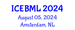 International Conference on e-Education, e-Business, e-Management and e-Learning (ICEBML) August 05, 2024 - Amsterdam, Netherlands