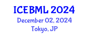 International Conference on e-Education, e-Business, e-Management and e-Learning (ICEBML) December 02, 2024 - Tokyo, Japan