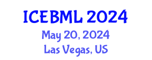 International Conference on e-Education, e-Business, e-Management and e-Learning (ICEBML) May 20, 2024 - Las Vegas, United States