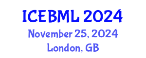 International Conference on e-Education, e-Business, e-Management and e-Learning (ICEBML) November 25, 2024 - London, United Kingdom