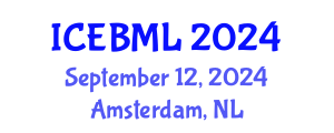 International Conference on e-Education, e-Business, e-Management and e-Learning (ICEBML) September 12, 2024 - Amsterdam, Netherlands